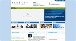 Desktop Screenshot of bluesky-corporate.com